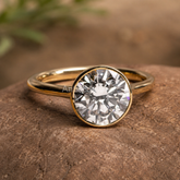 Round Brilliant Cut Rings