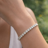Sparkling Solitaire Bracelet