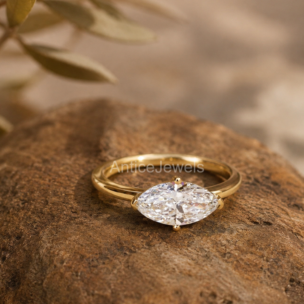 Elegant Marquise Cut Rings