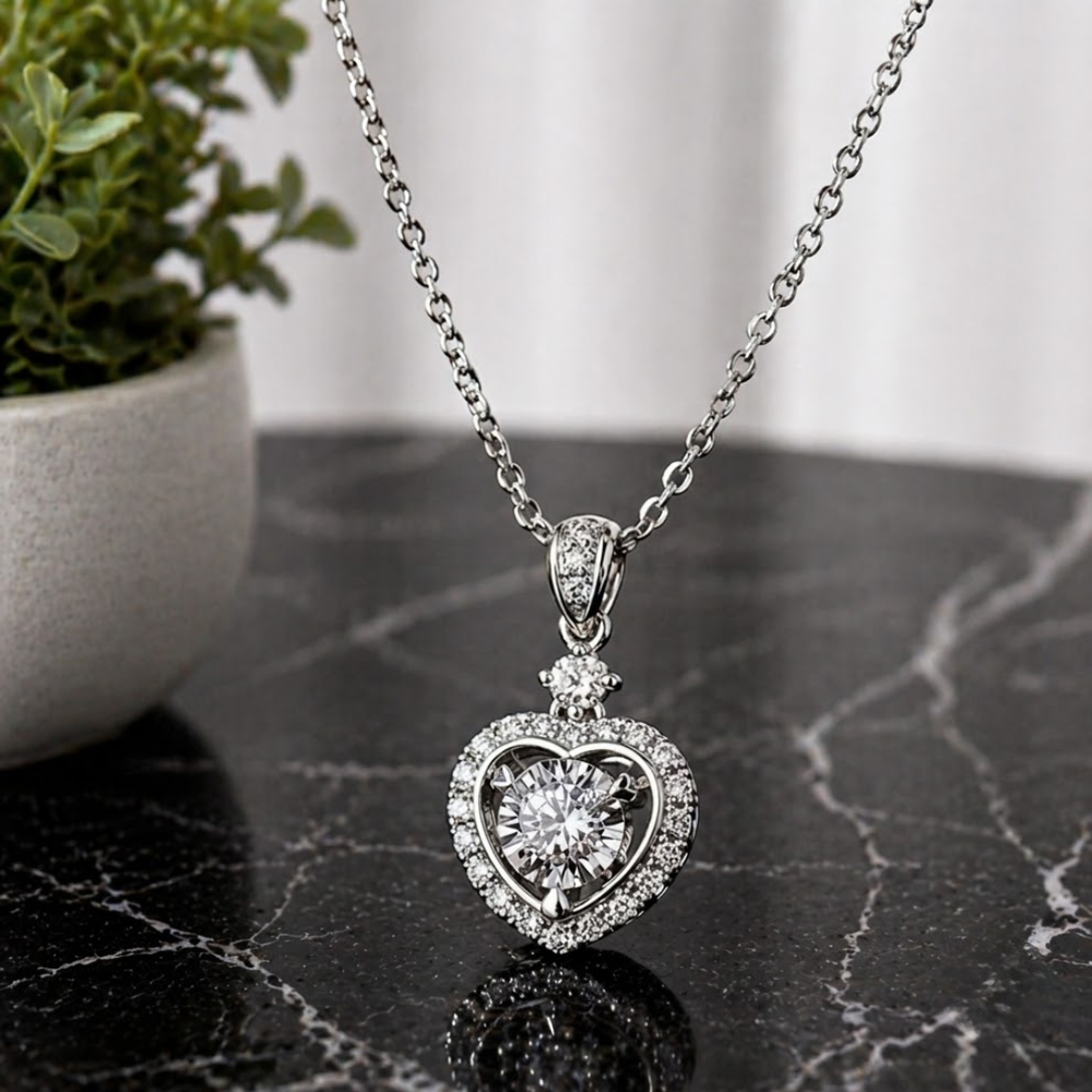 Diamond Heart Necklace