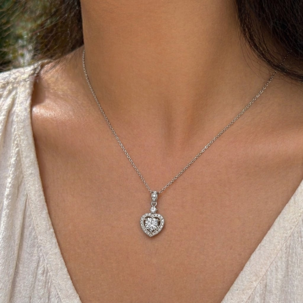 Diamond Heart Necklace