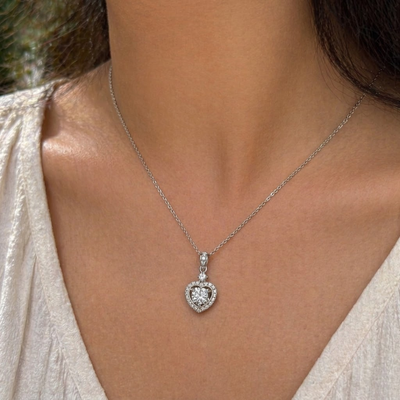 Diamond Heart Necklace